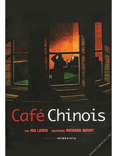 Affiche du spectacle "Café Chinois" collaboration artistique Anne Bourgeois